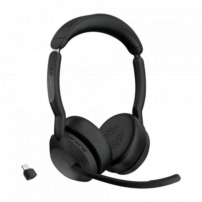 Гарнитура беспроводная JABRA EVOLVE2 55, LINK380C MS STEREO 25599-999-899
